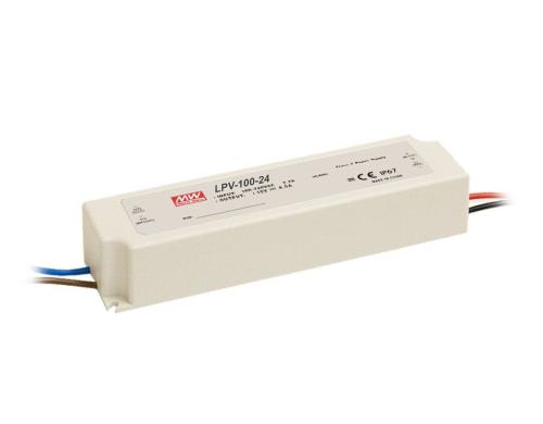 Mean Well LED-Treiber Netzgert LPV-100-24, 24V - 4.2A - 100.8W