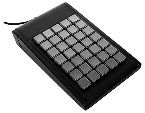 Active Key frei programmierbare Zusatz- Tastatur mit 35 Tasten, USB
