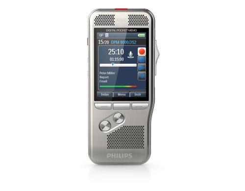 Philips Digital Pocket Memo 8200 digitales Diktiergert, Schiebeschalter PH