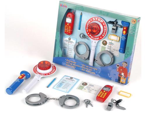 Klein-Toys Polizei-Set, 10-teilig Alter: 3+