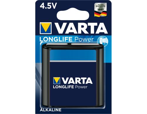 VARTA High Energy Batterie 4.5V, 1Stk, 3LR12, Gre 67.0mm, Gewicht 168.5 gr