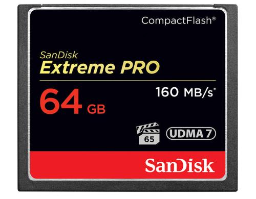 SanDisk CF Card 64GB Extreme Pro 1067x 160MB/sec, UDMA