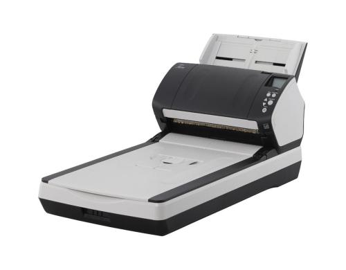 Fujitsu Dokumentenscanner fi-7280 Durchzug und Flachbettscanner,80-Blatt-ADF,