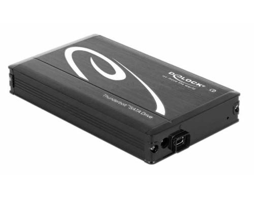 Delock 42490 2.5 Gehuse SATA HDD, Thunderbolt, bis 15 mm HDD