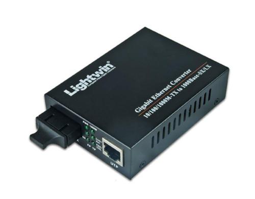 Lightwin Medienkonverter: 1000Base-SX: 550m Multimode SC-Konnektor zu 1Gbps RJ45 LAN