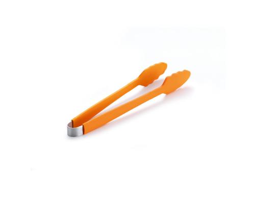 LotusGrill Grillzange mandarinenorange Material: Edelstahl/Silikon, Lnge: 33cm