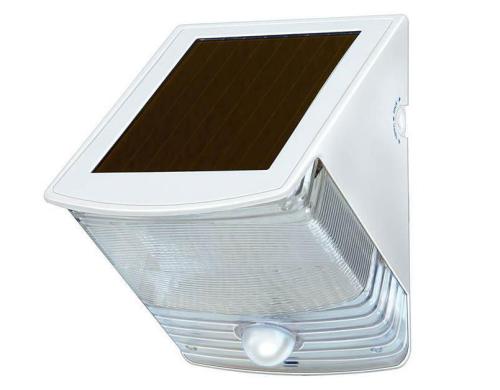 Brennenstuhl Solar-LED-Wandleuchte SOL 04 + mit Bewegungsmelder, IP44, gr/ws
