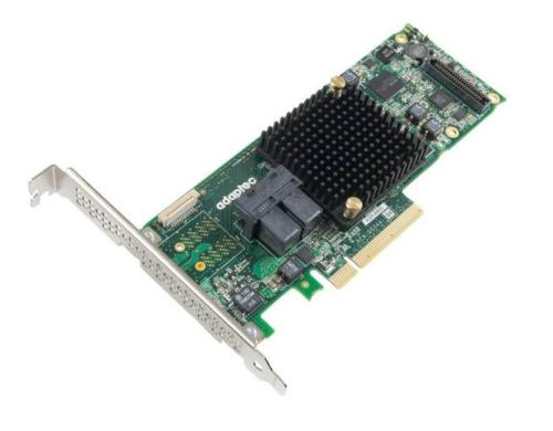 Adaptec RAID 8805: PCI-Ex8 RAID-Kontroller 12Gbps SAS3, MD2, 1024MB, 2xSFF-8643