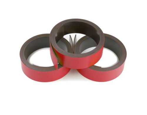 Supermagnet Magnetband rot Breite: 20mm, Lnge: 1m
