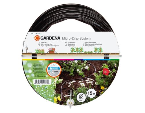 GARDENA Tropfrohr, 15m, 4.6mm (3/16) Ohne Armaturen