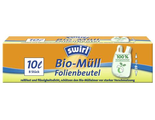 Swirl Bio-Mll Folienbeutel 10 L 10 Stck
