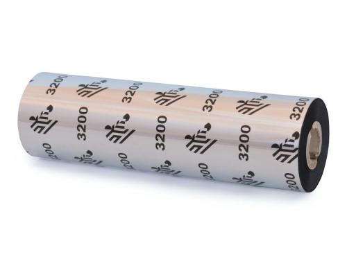 Zebra Farbband für Thermo Transfer, 110mm Premium Wax/Resin (3200), 12.7mm Core, 74m,