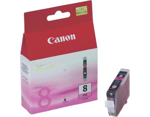 Tinte Canon CLI-8PM, photo-magenta Inhalt: 13ml 100 Seiten@ 5%Deckung