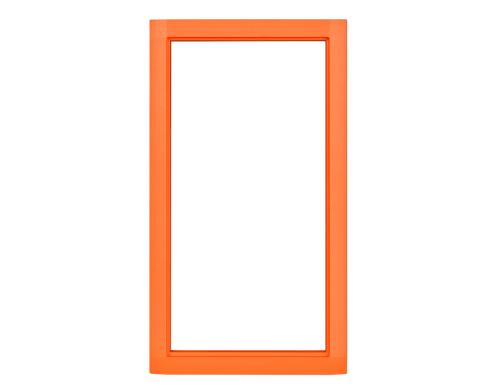 2N Safety Rahmen Orange, fr die UP Montage auf Gipsplatten