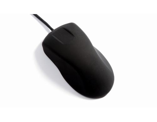 Active Key IP 68 Scroll Wheel Sensor Maus schwarz, USB, desinfizierbare Maus