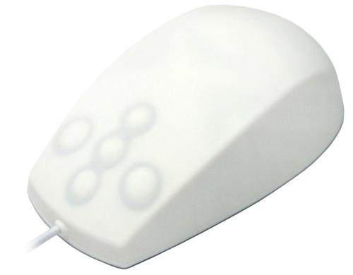 Active Key IP 68 Medical Mouse mittel weiss, USB, desinfizierbare Maus