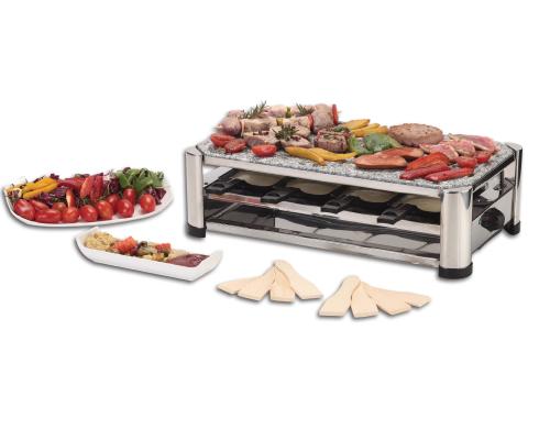 Ohmex Raclette Grill 4 in 1 Leistung: 1500 W