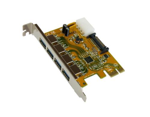 exSys EX-11094, 4 Port USB 3.0 Chip-Set: Renesas, 4 x A-Buchsen,