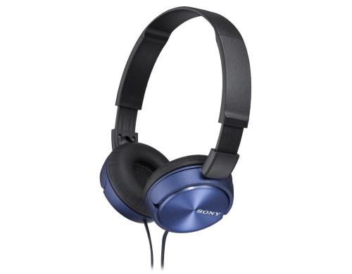 Sony MDR-ZX310L, aufliegender Kopfhrer blau, geschlossen, faltbar