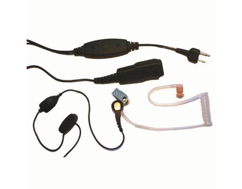 Security Headset AE31 Mit Sendetaste PTT, Anschluss 3.5/2.5 mm