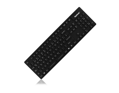 KeySonic Silikon-Tastatur m. USB, IP68