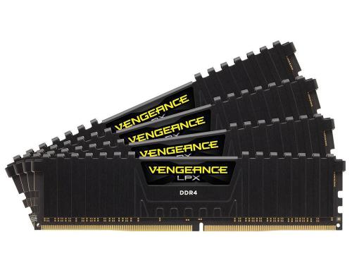Corsair DDR4 Vengeance LPX Black 32GB 4-Kit 4x 8GB, 2666MHz, CL16-18-18-35, 1.2V,288Pin