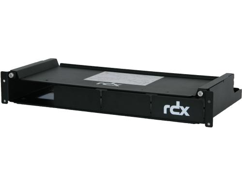 Tandberg QuadPak 1.5U 19 Rack 1 Höheneinheit für bis zu 4 RDX USB Drives