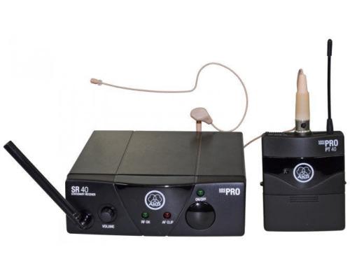 AKG WMS40 Mini Earmic Set ISM 1 Headset Funksystem, 863.100 MHz