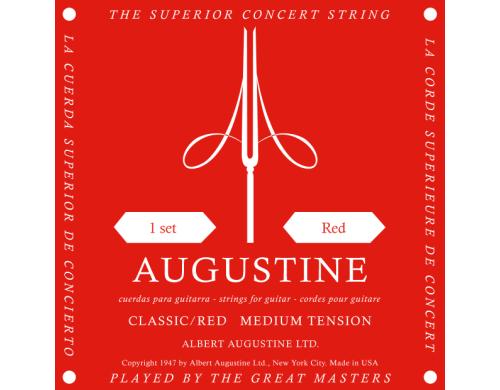 Augustine Classic Red Medium Klassische Gitarre-Saiten