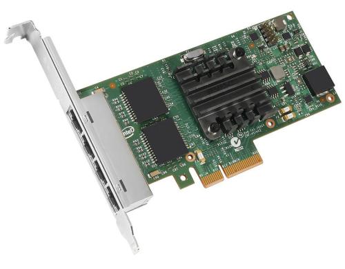 Intel I350T4v2: 4 Port Server Adapter PCI-Express-x4 Gen2, Intel I350 Chipsatz