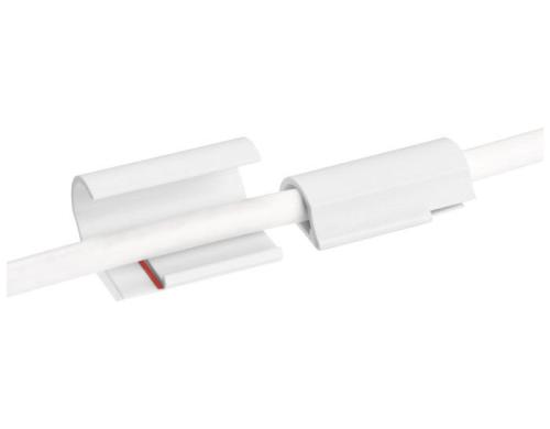 tesa Powerstrips Kabel-Clip Maximaler Kabel-Durchmesser: 8mm