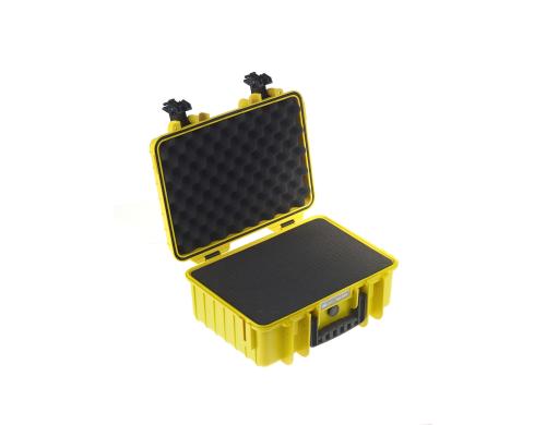 B&W Outdoor-Koffer Typ 4000 - SI gelb Innenmasse: 384x268x164mm