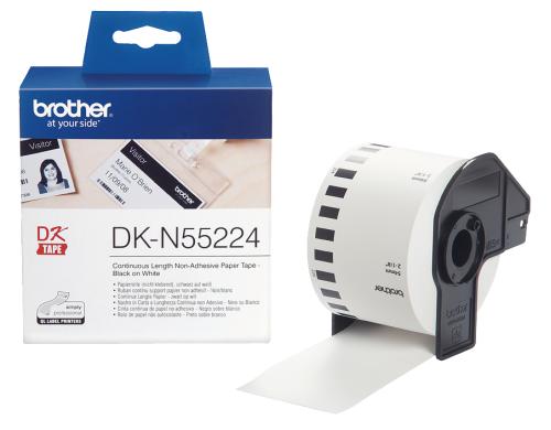 Brother P-touch DK-N55224 Endlos-Etiketten Papier 54mm x 30.48m