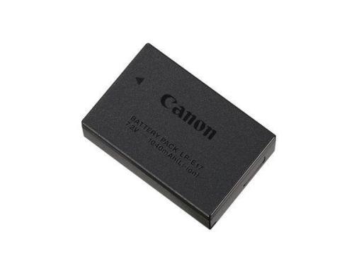 Canon Lithium-Ionen-Akku LP-E17, 1040 mAh / 7,2 Volt, fr EOS 760D/750D
