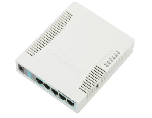 MikroTik RB951G-2HND: 5 Port WLAN Router 5x 1000Mbps, OSv4, inkl. MPLS