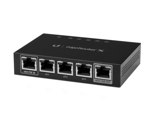Ubiquiti EdgeRouter X: 5 Ports Managed 880Mhz Dualcore, 256MB, 5x1Gbps Ports