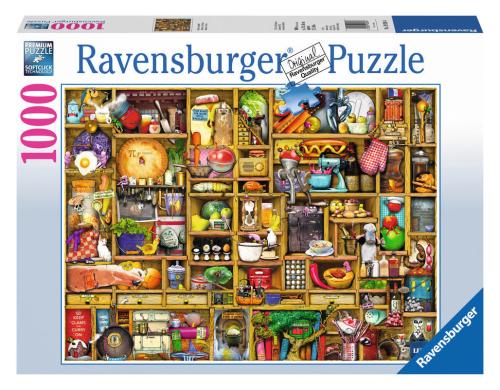 Ravensburger Puzzle, Kurioses Kchenregal Puzzleteile: 1000, Alter: 14+