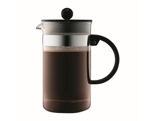 Bodum Bistro Nouveau Kaffeebereiter schwarz, Fassungsvermgen 1.0 Liter