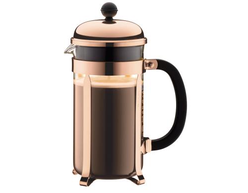 Bodum Chambord Kaffeebereiter kupfer, Fassungsvermgen 1.0 Liter