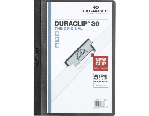 Durable Duraclip 30 schwarz