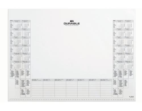 Durable Kalenderblock fr Schreibunterlage 570x405mm
