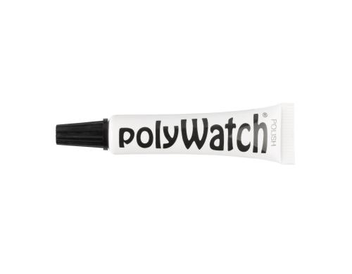 polyWatch gegen Kratzer auf Kunststoff-Uhrenglser