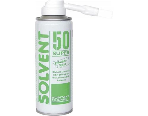 Kontakt Chemie Solvent 50 Super Spray Etikettenlser, 200ml