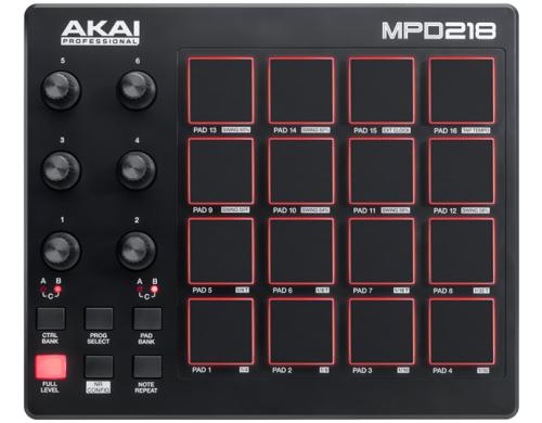 AKAI MPD218 MIDI/USB Pad-Controller