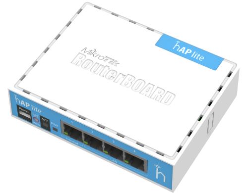 MikroTik RB941-2ND: hAP Lite,2.4Ghz 150Mbps WLAN,  USB Netzteil