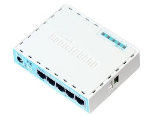 MikroTik RB750GR3 hEX: 5 Port SOHO Router 5x 1Gbps, OSv4, inkl. MPLS, 720Mhz, 64MB