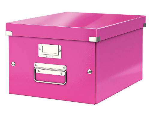 Leitz Aufbewahrungs- und Transportbox pink, bis A4 (281 x 200 x 370 mm)