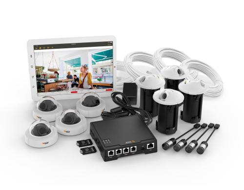 AXIS Netzwerkkamera-System F34 Indoor, Mini Kamera System, HDTV 720p