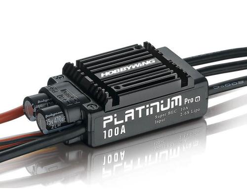 Hobbywing Platinum Pro 100A BL-Regler fr 480-550 3D Heli / .70 C