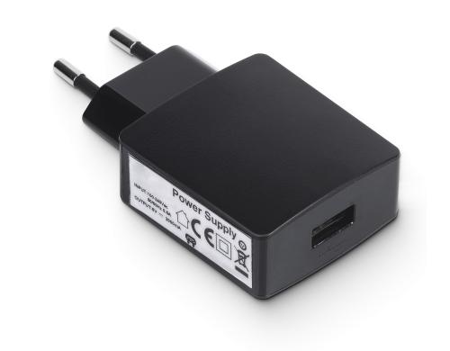 Alpha Elettronica KD503/1 Steckernetzteil Level V (EuP2), out: 5VDC, 2.1A, USB A
